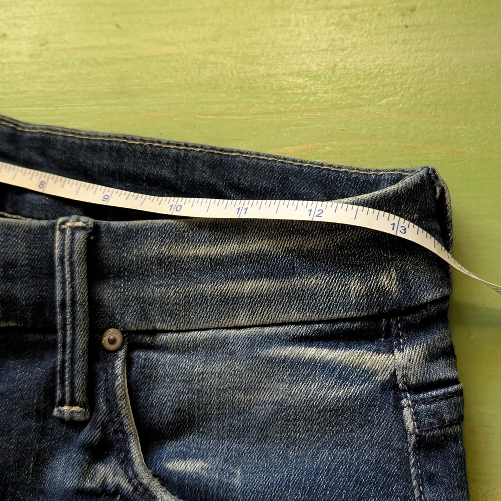 MOTHER Sample Patchwork Ankle Jeans - Picture 10 of 10